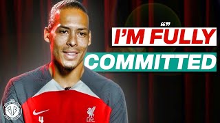 quotDont get it twistedquot  Virgil van Dijk sets record straight after Klopp announcement [upl. by Gerkman783]