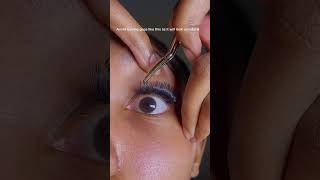 How to apply cluster lashes tutorial for beginners [upl. by Annaj891]