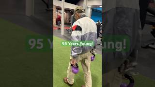 95 Year Old  30 Pound Farmers Carry [upl. by Psyche]