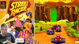 Street Racer 🏎️🛣️🕹️ PS1 Gameplay  Angezockt 1996 [upl. by Suirtimid]