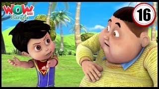 Vir The Robot Boy  Bengali stories for kids  Bangla Cartoons  Coconuts Attack  Wow Kidz Bangla [upl. by Ayinat]