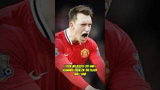 Phil jones on losing head at Ralf Rangnick 😱 football footballshorts manutd philjones [upl. by Suissac]