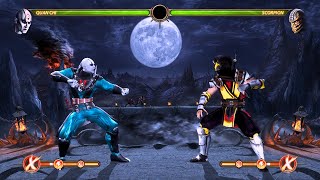 Mortal Kombat 9  MK4 Quan Chi  Expert Ladder  Gameplay 1080p 60FPS [upl. by Pooi]