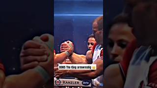 Denis Cyplenkov Armwreslig King 👑 Denis vs Dave Chaffee ☠️shorts armwrestling denise viralshorts [upl. by Aliab]