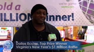 Second Virginia Lottery Raffle Winner Claims 1 Million Prize [upl. by Enaht]