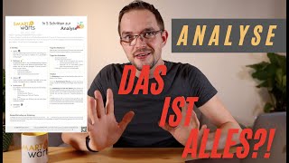 Nur 5 Schritte zur perfekten Analyse [upl. by Naesed560]