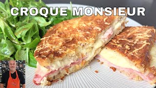 Recette Croque Monsieur facile à faire [upl. by Ydal]