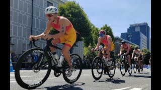 Men Elite World Triathlon Championship Series Yokohama 2024 [upl. by Mariette]