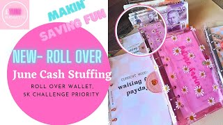 June Cash Stuffing New Roll Over Binder budgeting cashstuffing [upl. by Navarro618]