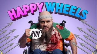 MOST FUNNIEST GAME EVER  HAPPY WHEELS  COMEDY GAMEPLAY [upl. by Eiznekcam]