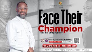 continuation🔥FRIDAY PROPHETIC SERVICE Theme FACE THEIR CHAMPION with The State Prophet [upl. by Mendelson]