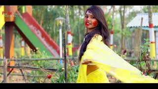 Puja Makeover Holi Video  Neha Holi Video [upl. by Arrekahs]