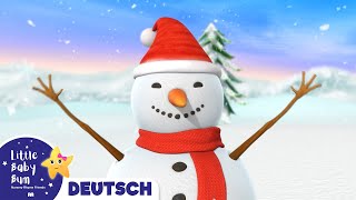 Lasst uns einen Schneemann bauen  Kinderlieder  Little Baby Bum Deutsch  Cartoons für Kinder [upl. by Adiesirb]