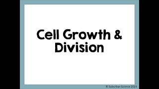 Unit 5 Cell Cycle and Cancer [upl. by Illac]