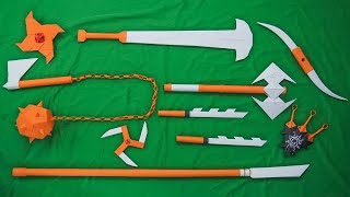 TOP 10 REAL ORIGAMI PAPER NINJA WEAPONS [upl. by Middleton]