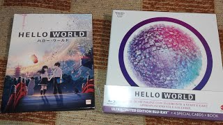 Hello World Anime Deutsch  German ハロー・ワールド Tomohiko Itō Limited Unboxing Review de [upl. by Ecitnirp429]