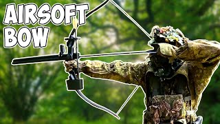 Guy Brings BOW To AIRSOFT Game [upl. by Gerik]