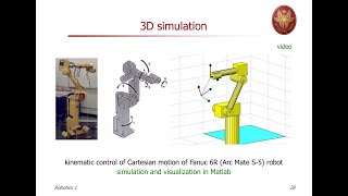 Robotics 1  Kinematic control part 2 Lecture 35 [upl. by Siramaj]