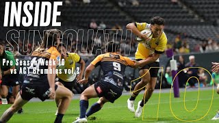 INSIDE SUNGOLIATH  vs Safeguard Global ACT Brumbies vol2 [upl. by Kcirdahc837]