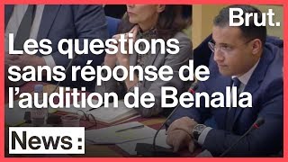 Les questions sans réponse de laudition dAlexandre Benalla au Sénat [upl. by Jody]