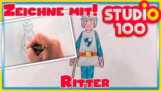 Ritter  Zeichnen lernen für Anfänger  Schritt für Schritt [upl. by Ominoreg877]