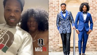 Mendeecees amp Son Mendeecees Jr Check To See Who Has The Most Swag Wit The Instagram Ladies 💪🏾 [upl. by Papagena]