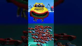 Tiles hop gaming vs McQueen racing car  musicgameplay tileshopedmrushsong minecraft [upl. by Atiuqram]