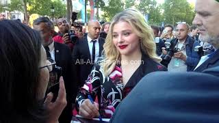 Chloë Moretz signing autographs in Paris [upl. by Zeiger]