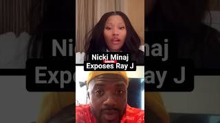 Nicki Minaj exposes Ray J shortsfeed funny [upl. by Ykcul591]