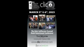 California Lodging Investment Conference CLIC 8 with Dr Suzanne Bagnera FIU [upl. by Tema669]