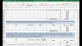 De minimis Indirect Cost Rate Budget Calculator [upl. by Dominik971]