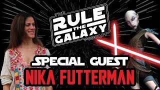 Rule The Galaxy Special Guest Nika Futterman  Voice of Asajj Ventress [upl. by Aniuqal]