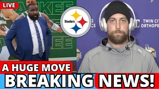 OFFICIAL ANNOUNCEMENT NEW TEAM FOR THE SEASON ADAM THIELEN IN STEELERS SHAKE NFL STEELERS NEWS [upl. by Hughes]