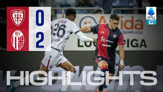 HIGHLIGHTS  CagliariBologna 02  SERIE A ENILIVE [upl. by Zendah244]