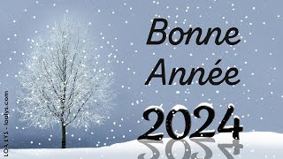 333  Bonne Année 2024  Carte virtuelle de vœux 2024 [upl. by Kristoffer]