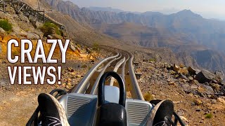 Jais Sledder POV  INSANE Roller Coaster Down a Mountain in the Desert [upl. by Theadora]