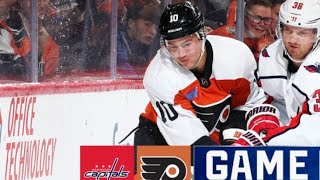 PHILADELPHIA FLYERS VS WASHINGTON CAPITALS 🏒 LIVE Score play by Play Radio [upl. by Dodd318]