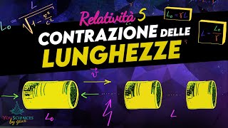 La CONTRAZIONE delle LUNGHEZZE in RELATIVITA RISTRETTA 05 [upl. by Eciral]