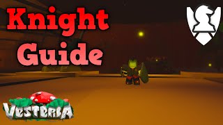 Vesteria Knight Guide for PVP 2021 Roblox [upl. by Gwenneth742]