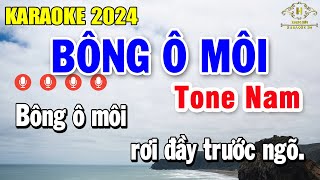 Bông Ô Môi Karaoke Tone Nam  Am  Nhạc Sống Chất Lượng Cao  Trọng Hiếu [upl. by Hagar]