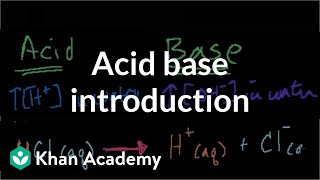 Acid Base Introduction [upl. by Yasmine]