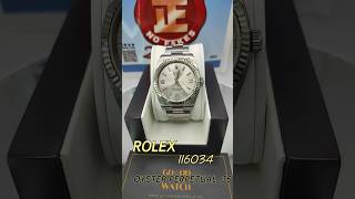 勞力士 ROLEX OYSTER PERPETUAL 116034 Quick Review [upl. by Forward]