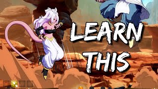 Android 21 TK Sticky Energy Blast DBFZ [upl. by Ahsin634]