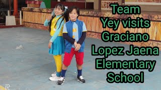 Team YEY visits Graciano Lopez Jaena Elementary School [upl. by Lladnik]