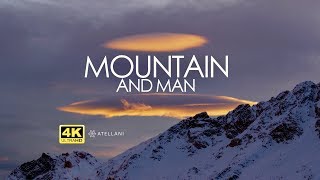 Matterhorn Mountain And Man  4K Ultra HD Drone Film Shot In Cervinia [upl. by Netsruk476]