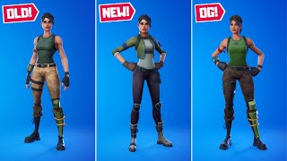 Evolution of Fortnite Default Skins Chapter 1  Chapter 2 [upl. by Shippee146]