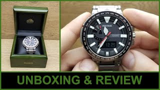 Casio Protrek PRX8000 Mount Manaslu  Unboxing and watch review [upl. by Canning467]