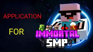 This my Application to join immortal smp TamimPlayZ001 [upl. by Areht326]