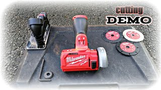 M12 FUEL 3quot COMPACT CUT OFF TOOL MILWAUKEE 252220 [upl. by Alyosha679]