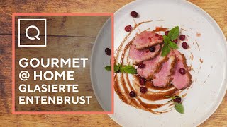 Gourmet  Home  Folge 10 Glasierte Entenbrust mit Sternanisjus und CranberryChutney [upl. by Alaet]